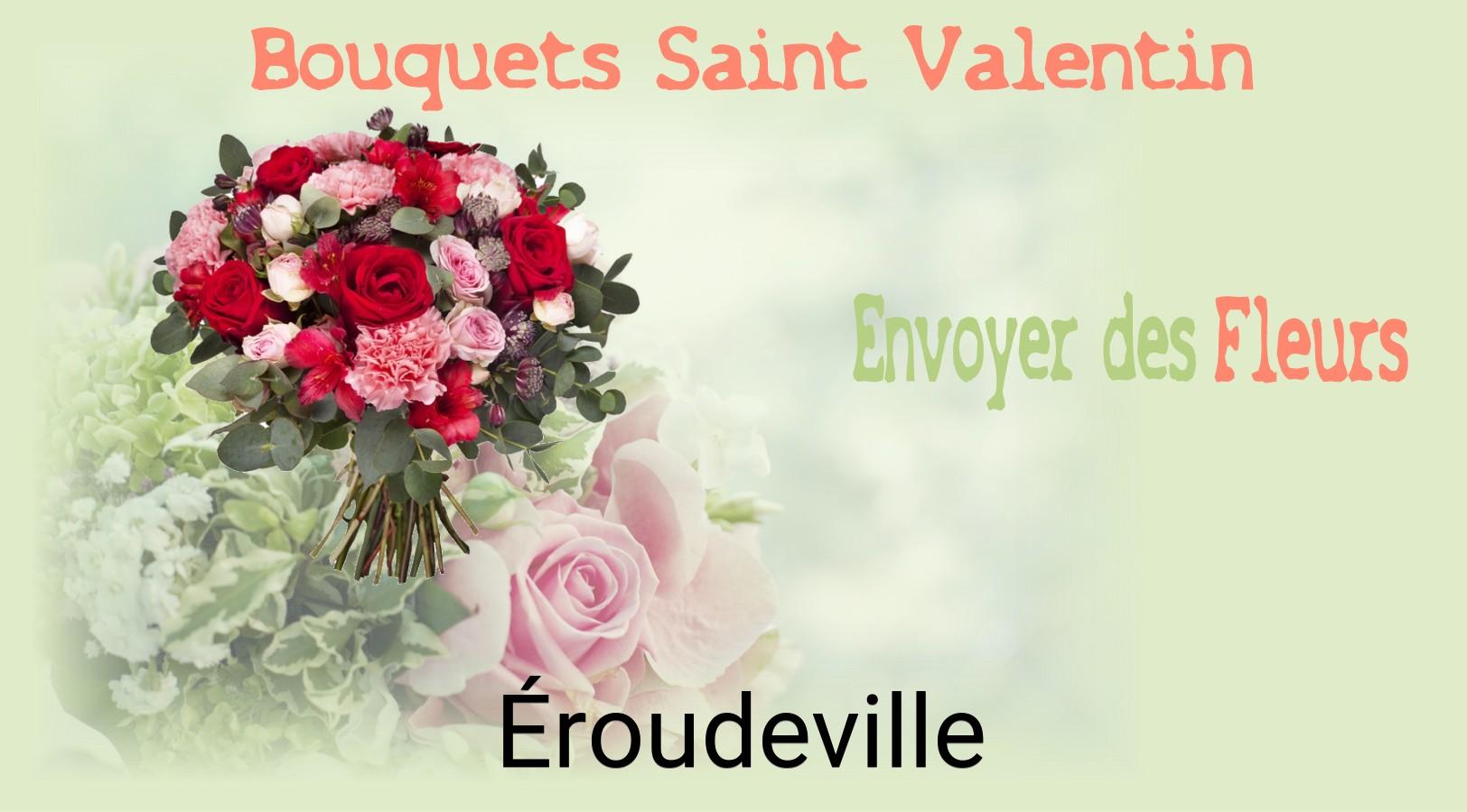 Roses de Saint-Valentin livrées à Éroudeville